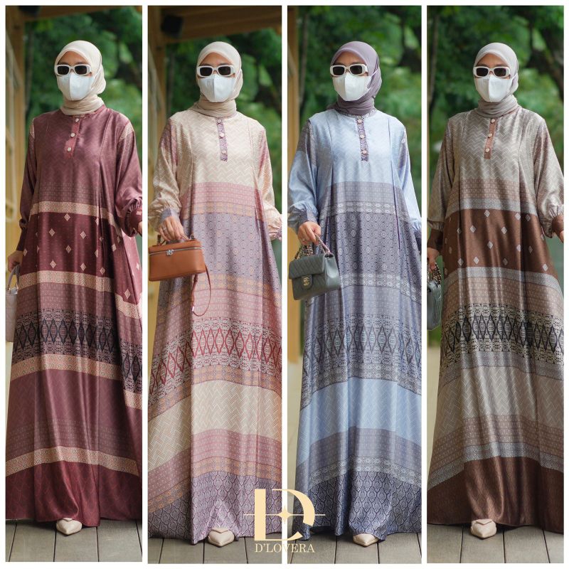GAMIS TERBARU EMILY DRESS BY D'LOVERA ORIGINAL 100%