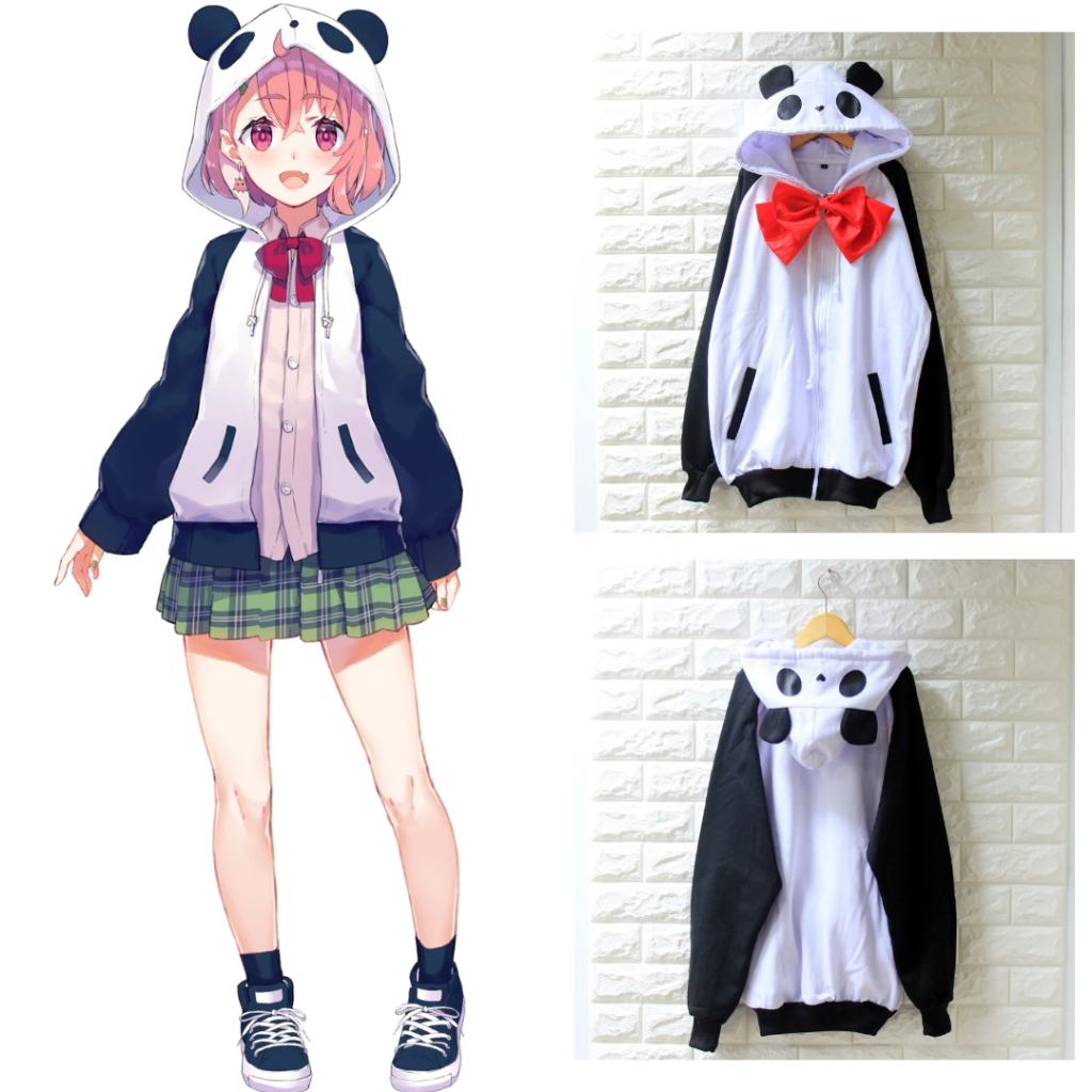 Sasaki Saku Vtuber Panda Jacket