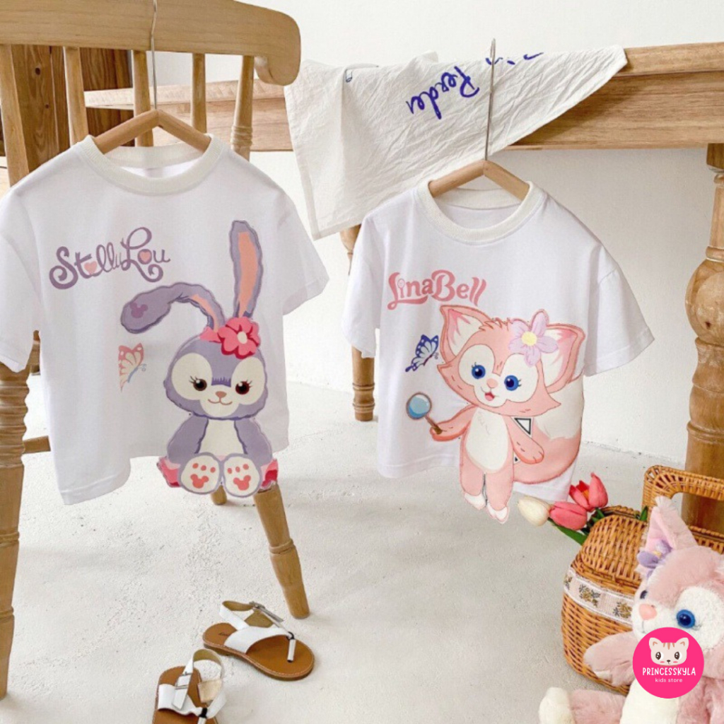 Puncak 8.8 PRINCESSKYLA - WHITE STELLA 1-9 tahun Baju anak perempuan Gaun jala anak perempuan baru/G