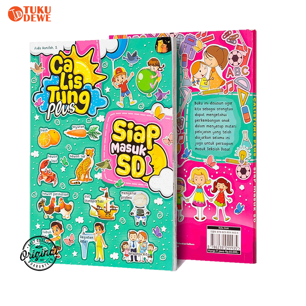 Buku Calistung Anak TK dan Paud Lengkap - Calistung Siap Masuk SD