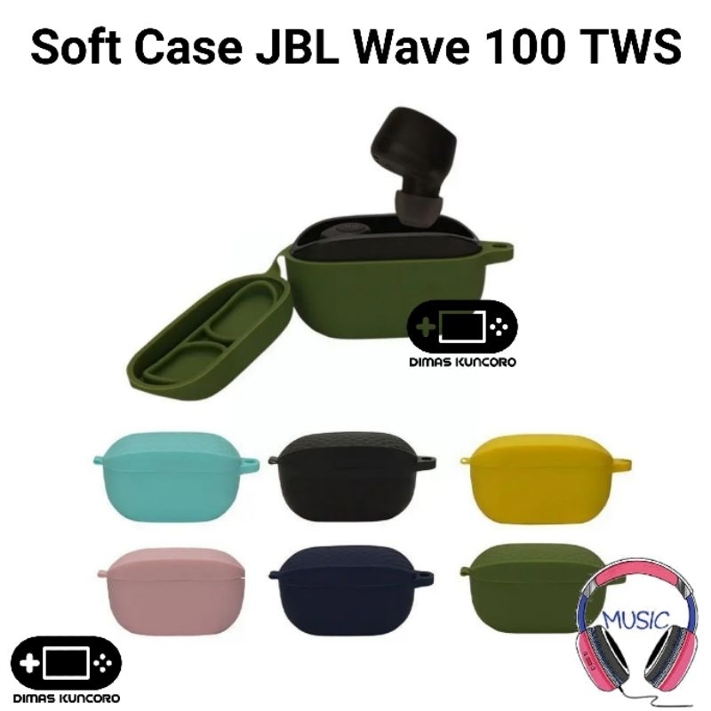 Soft Case JBL Wave 100 TWS silicone silicon silikon cover 100TWS bumper protector