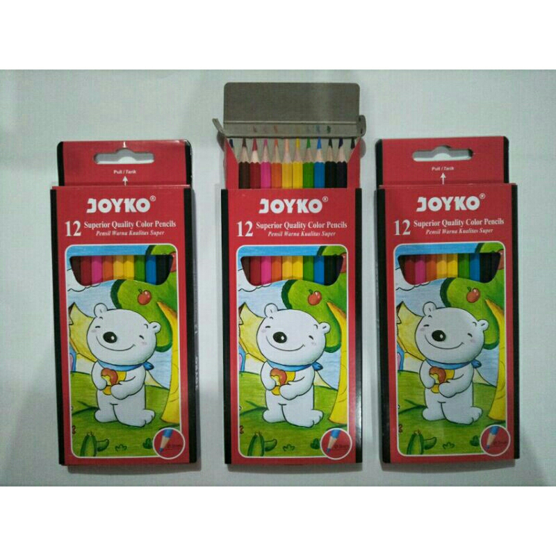 

PENSIL WARNA/PENSIL GAMBAR 12 WARNA PANJANG JOYKO