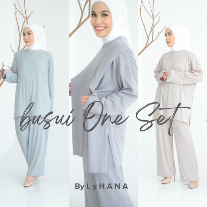 LyHANA - Tylla Busui Knit - Setelan Wanita Busui