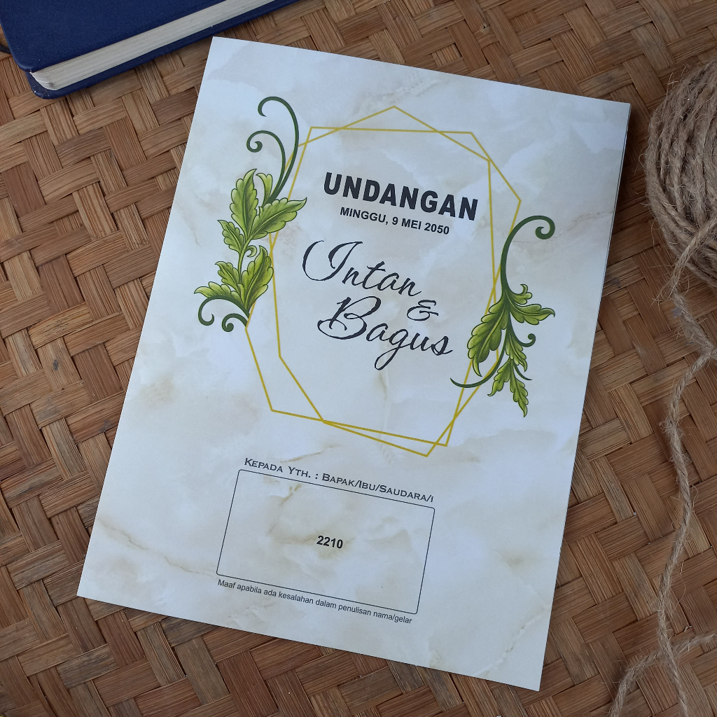 Undangan Pernikahan ERBA 2210