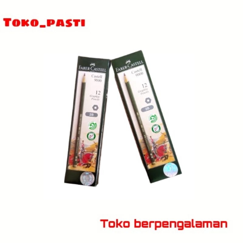 

PENSIL 2B FABER-CASTELL K2 jual per lusin