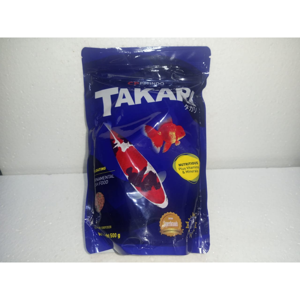 Takari 500gr Pakan Makanan Ikan Hias Ornamental Fish Food Takari 500gr