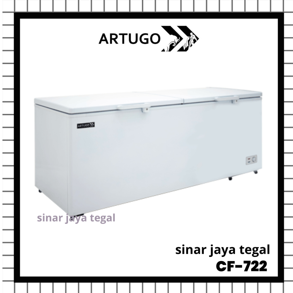 CHEST FREEZER ARTUGO CF-722 720 / 700 LITER- WHITE