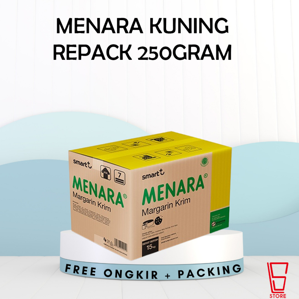 

MARGARIN MENARA KUNING 250GRAM / MENARA KUNING 250GRAM / MENARA KUNING