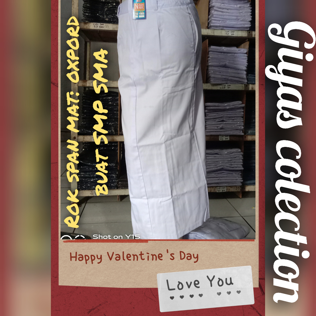 ROK SPAN SATU  SERAGAM SEKOLAH SMA ROK SEKOLAH SMA SPAN SATU SERAGAM SEKOLAH SMA