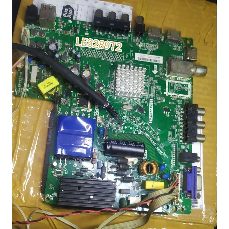 sparpate onderdil mb tv Akari LE3289T2. mesin tivi LED Akari LE3289T2 mainboard tv original mb MB mo