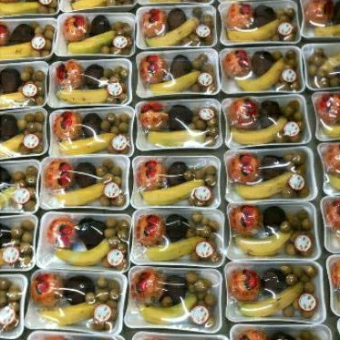 

Mini hampers bingkisan buah murah