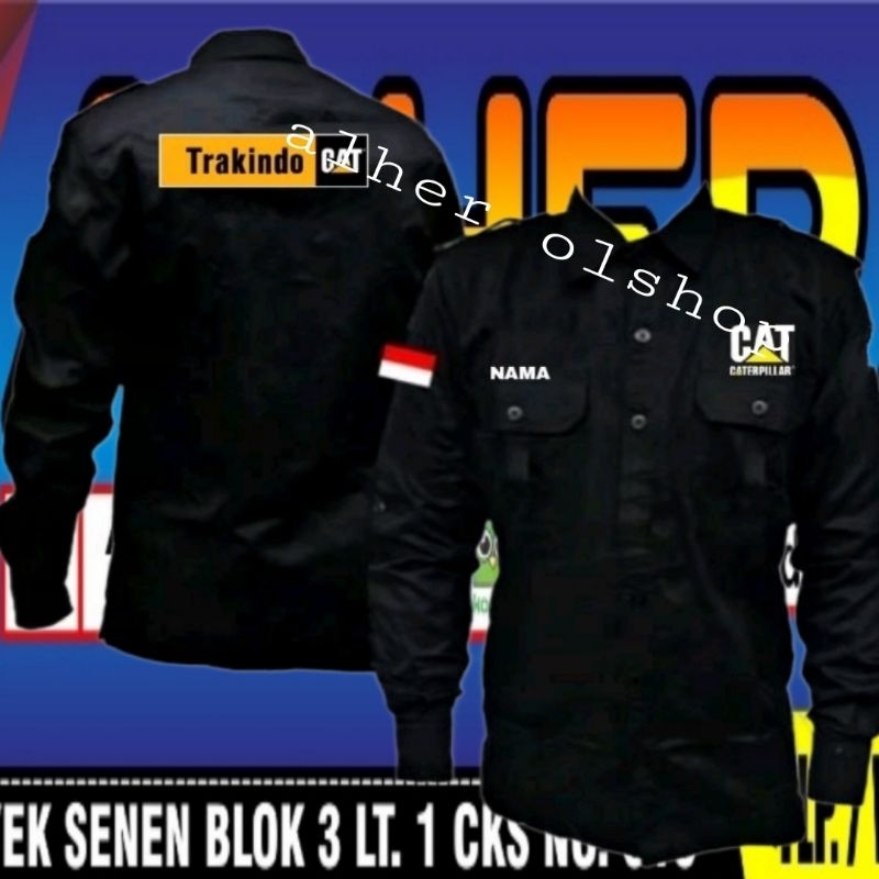 big size kemeja Trakindo baju Trakindo seragam Trakindo baju kerja Trakindo kemeja kerja Trakindo Pd