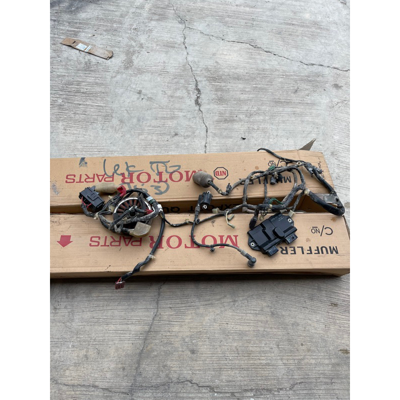 Acg stater beat fi k25g-601 non iss kabel body wireles fullset pengapian kelistrikan ecu beat fi k25