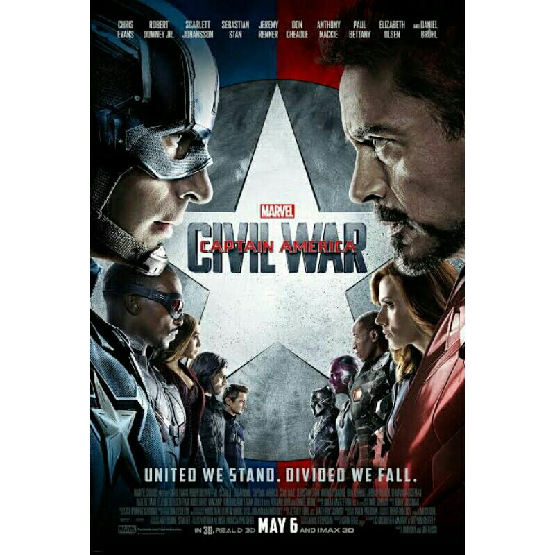 DVD CAPTAIN AMERICA CIVILWAR