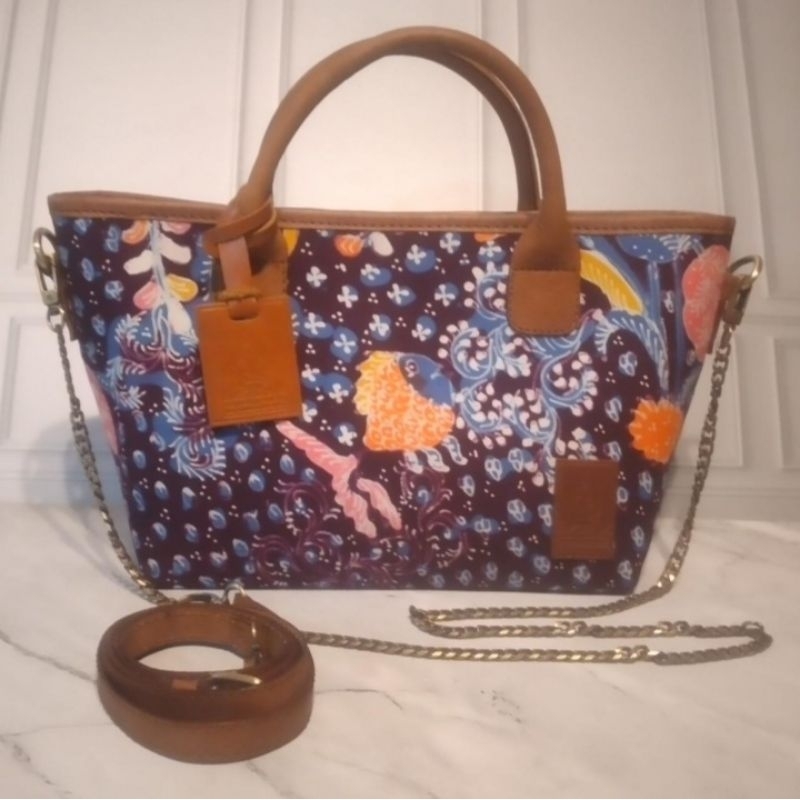 Tas Batik Tulis Leather (Srikandi Series)