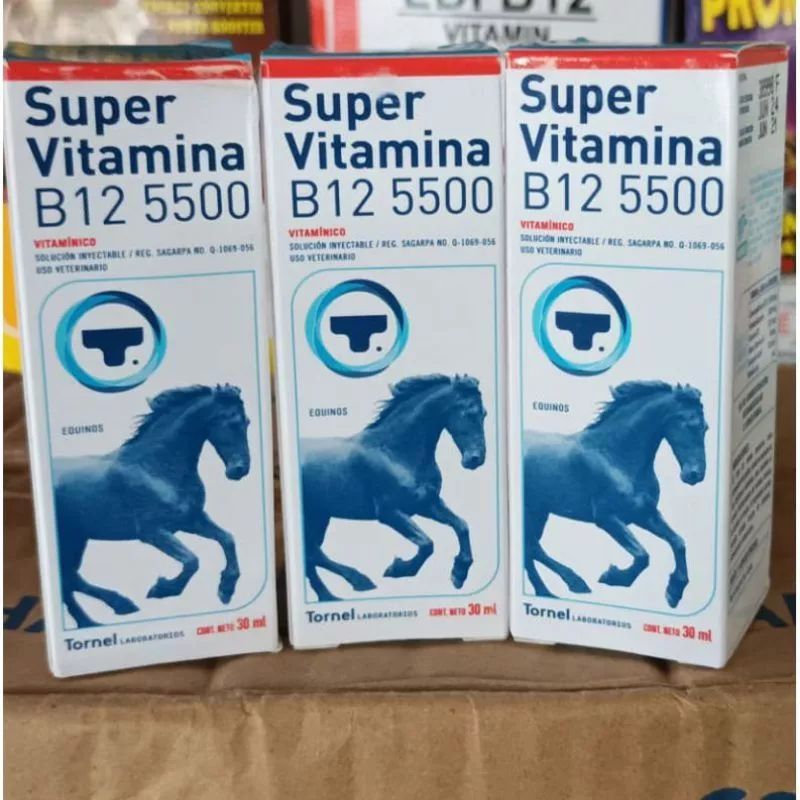 Super Vitamina B12 5500, Supervitamina Kuda Asli Original Super Vitamina kuda B12 5500