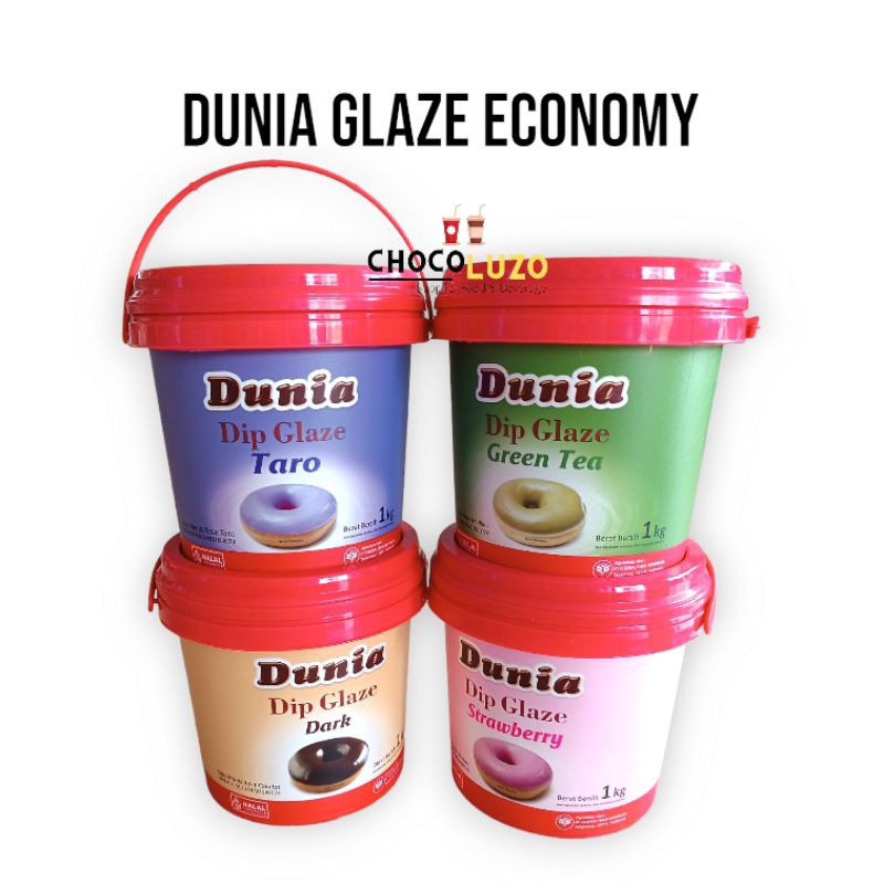 

1kg Dunia Glaze Ekonomi Topping Donat