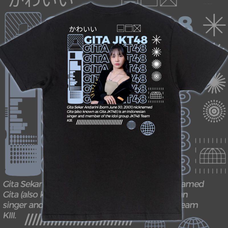 T-SHIRT GITA JKT48/ GITA JKT48