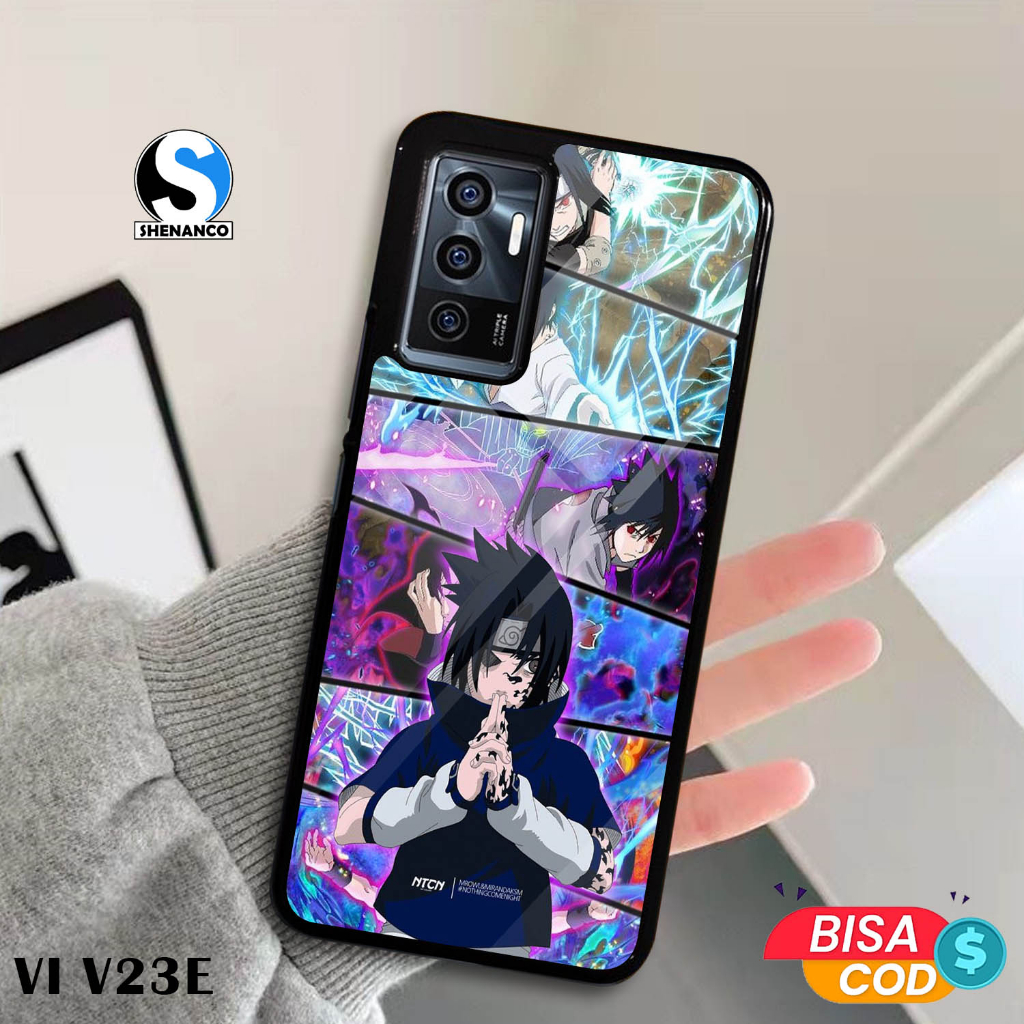 Case Vivo V23e V20se V20 V9 Terbaru Fashion Case Gambar Anime Sasuke Estetik Casing Hp Case Murah Ha