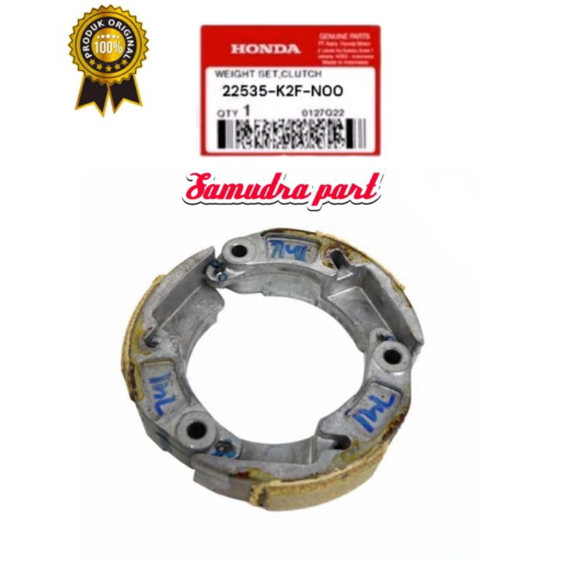 Kampas Ganda New Scoopy tahun 2021-2024 Original 22535K2FN00