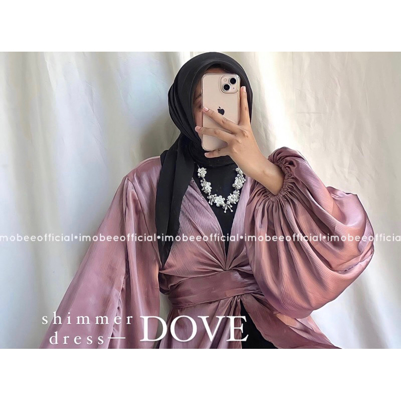 SHIMMER SILK DRESS // SHIMMERING DRESS LONG OUTER CRADENZA // PASHMINA SHIMMER CRADENZA PREMIUM SILK