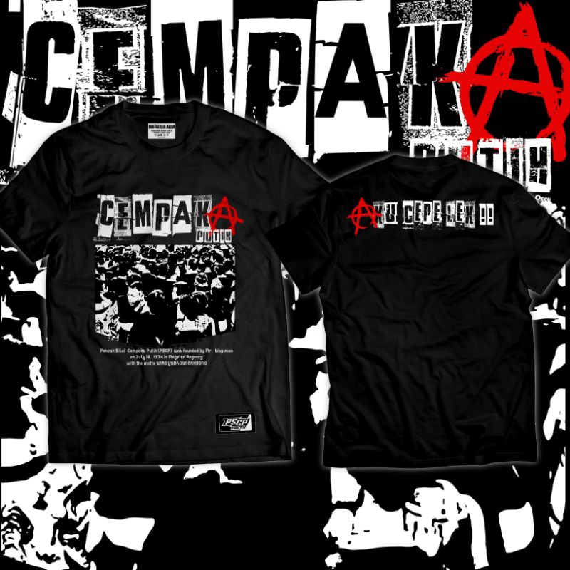 KAOS PSCP PUNK, KAOS PUNK PSCP, KAOSPENCAKSILATCEMPAKAPUTIHPUNK