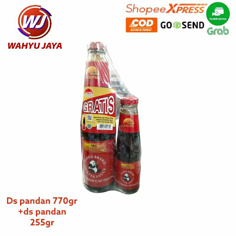 

ds pandan 770gr+ds pandan 255gr oyster sauce
