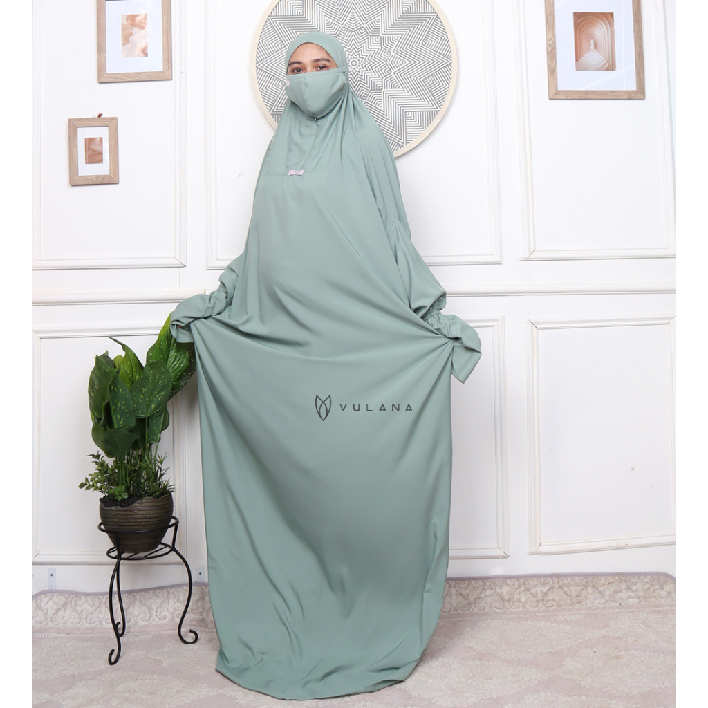 VULANA -Mukena Terusan Silky  2IN1