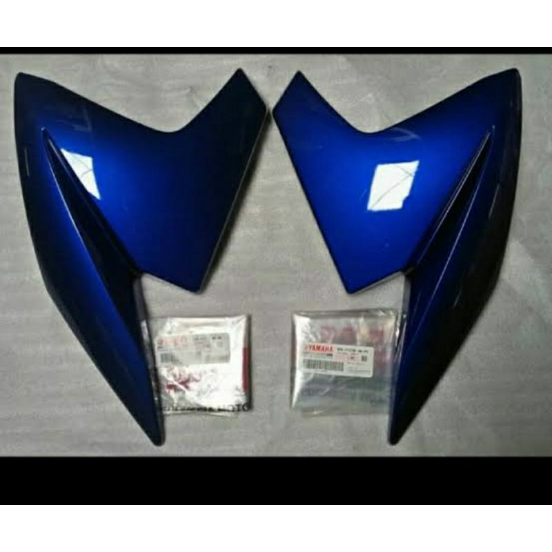 Sayap tengki vixion new kanan atau kiri biru asli riginal ygp