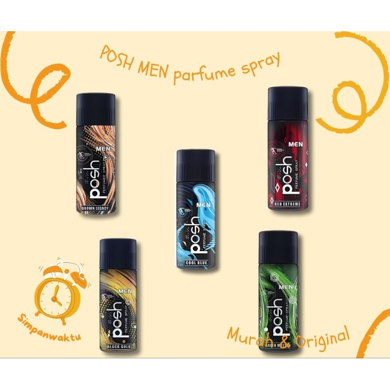 POSH MEN Body Spray Parfume