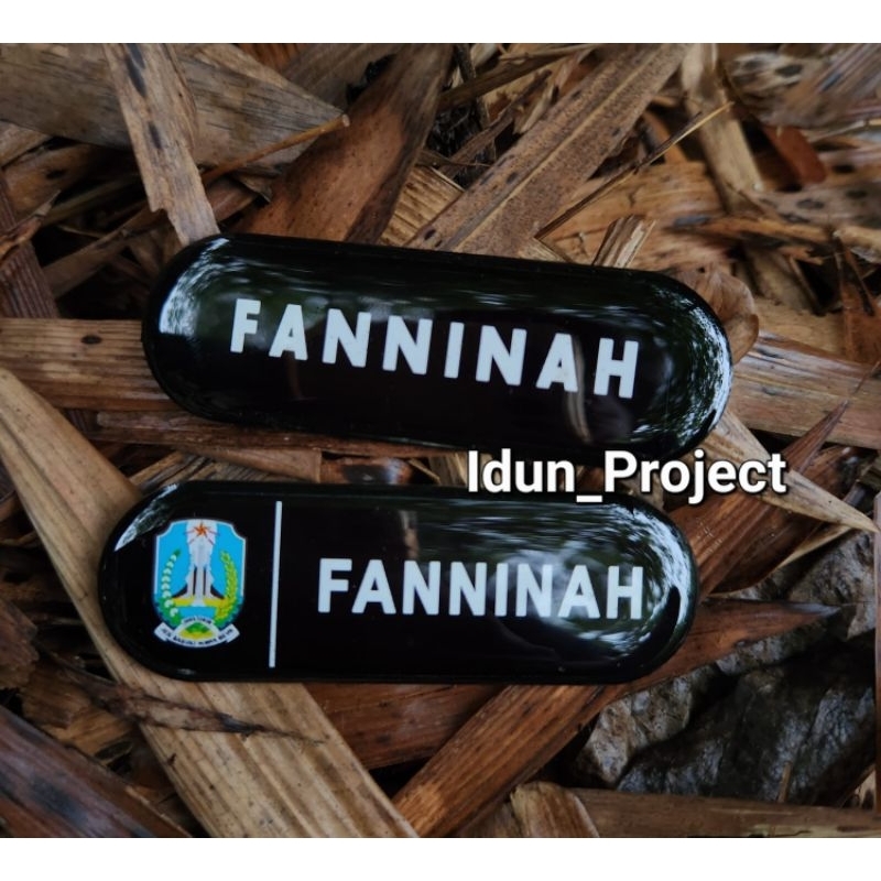 

Name tag nama dada/Nametag/papan nama dada/nama dada/peniti/magnet resin