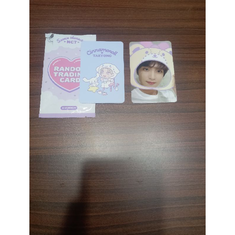 Official Nct sanrio trading card