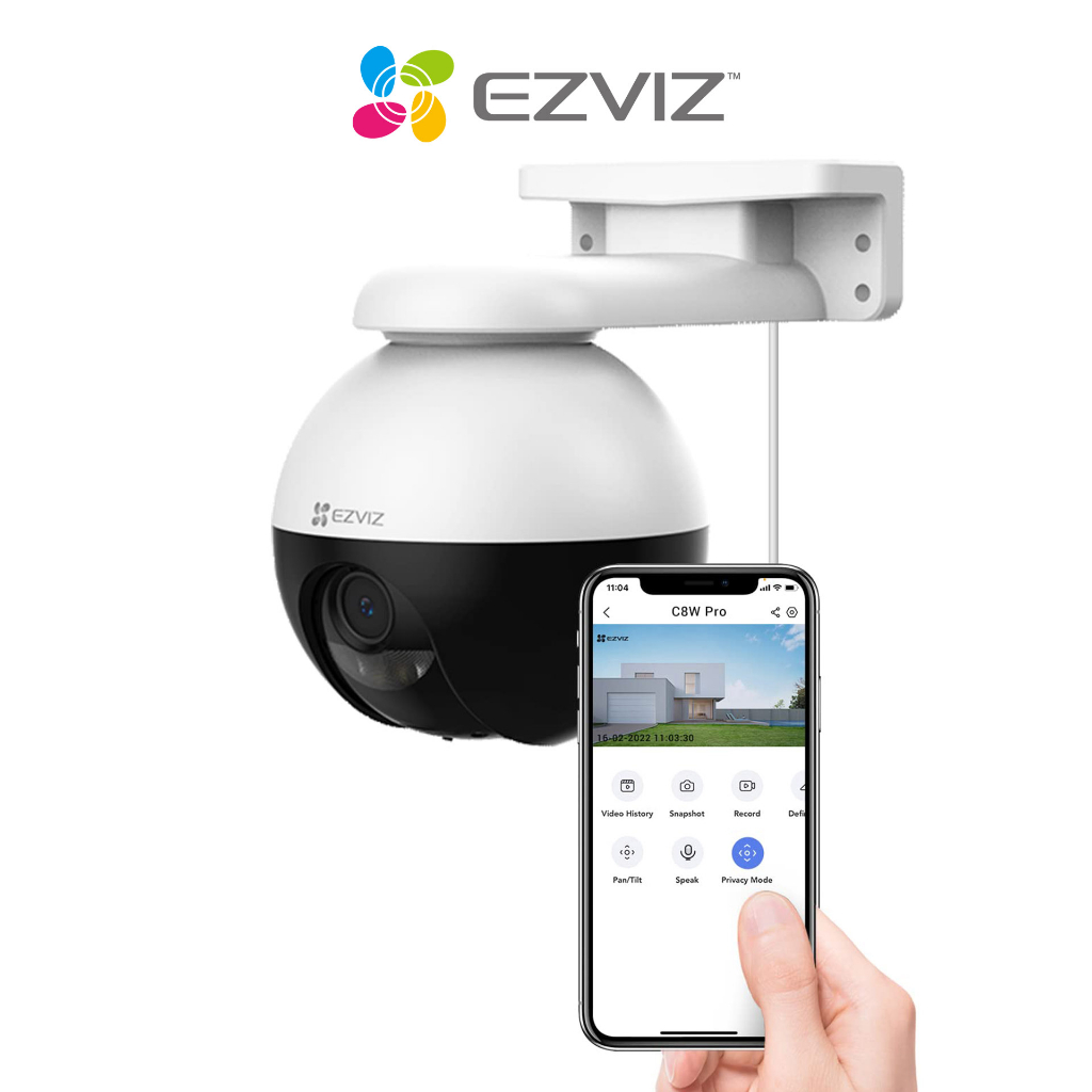 IP CAMERA CCTV EZVIZ C8W 4MP 2K+ PAN &amp; TILT Wi-Fi