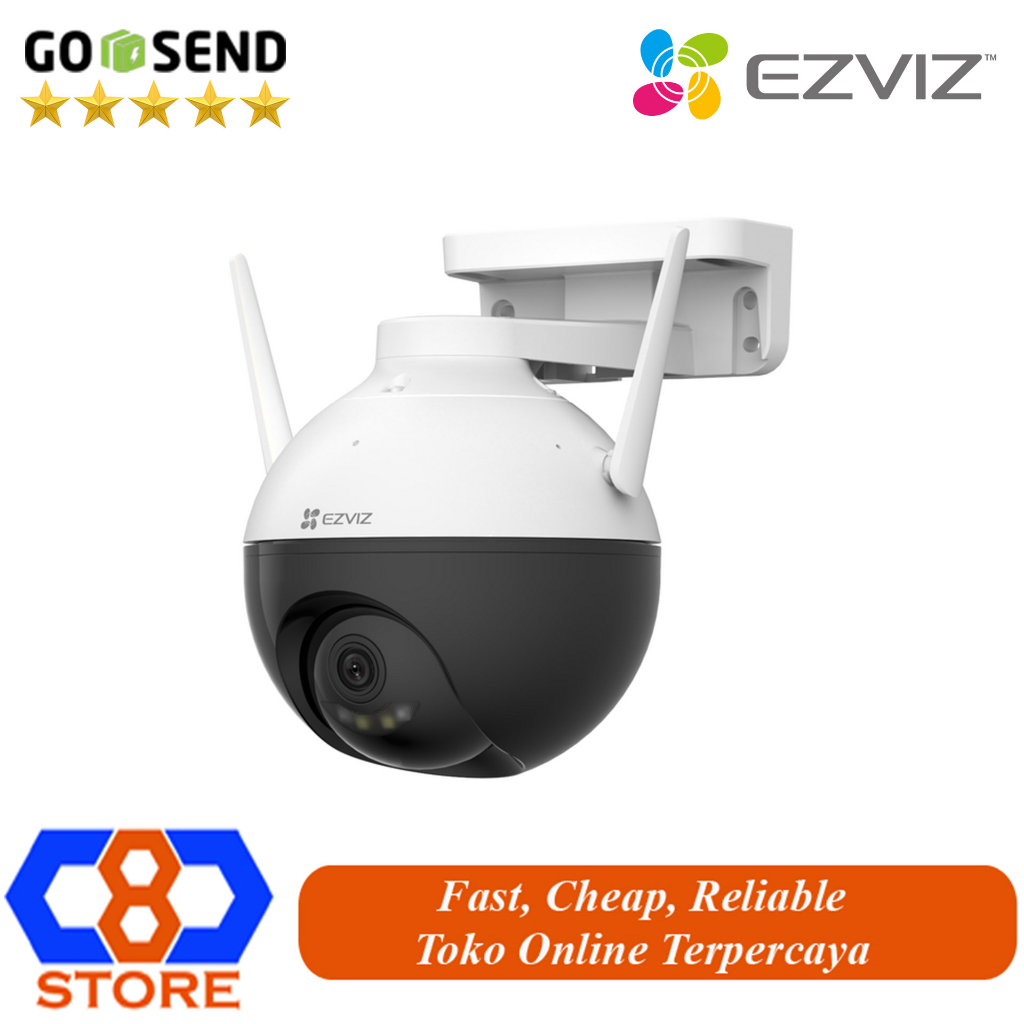 IP CAMERA CCTV EZVIZ C8W 4MP 2K+ PAN &amp; TILT Wi-Fi