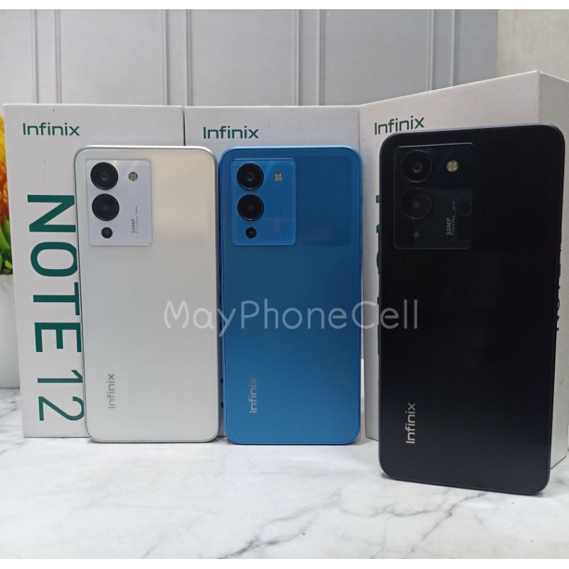 Infinix Note 12 8/256 + 8/128 GB Handphone Second Bekas Fullset