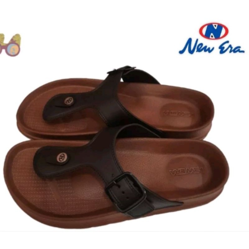 Sandal Jepit Pria Casual - NEW ERA MB E 1253 100% Original