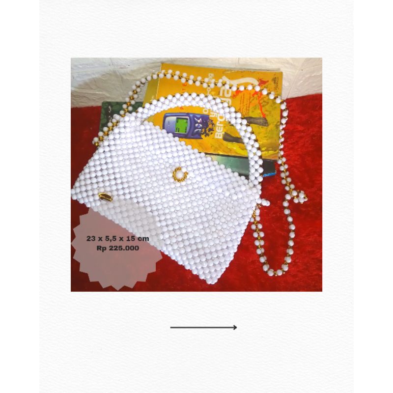 BEAD BAG / TAS MANIK