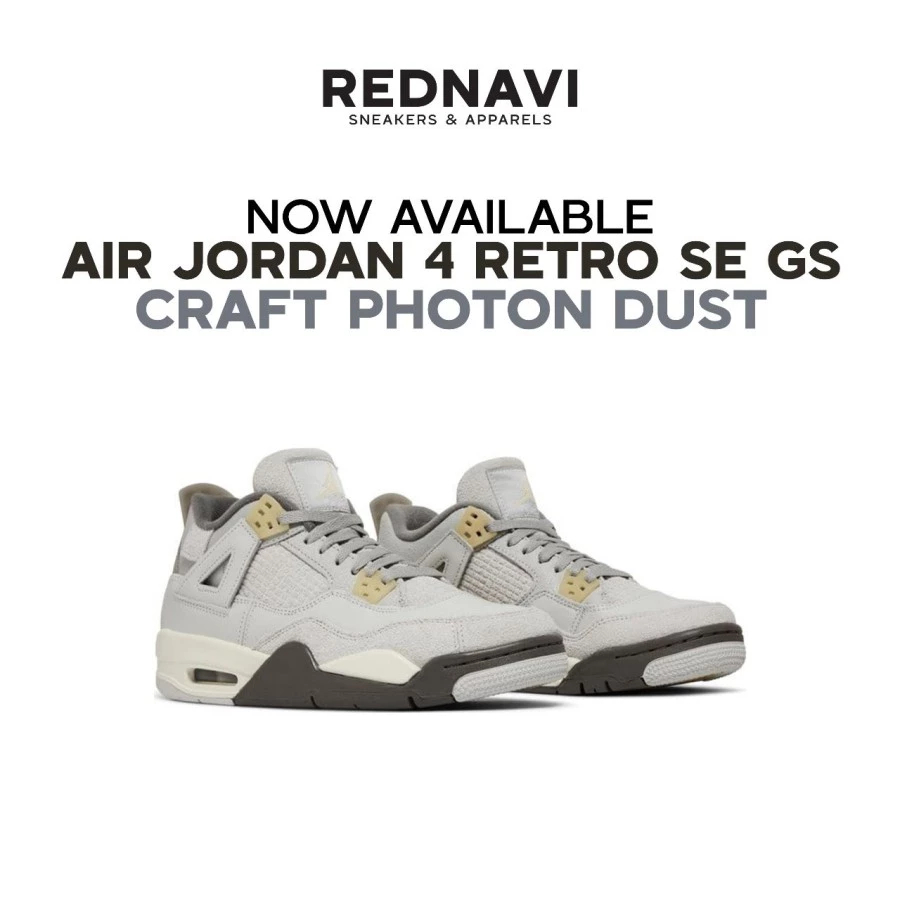 Nike Air Jordan 4 Retro GS SE Craft Photon Dust original