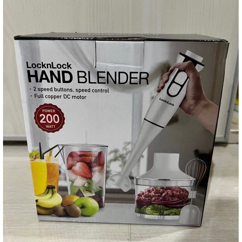 Lock N lock hand mix hand blender ( new c/w box )