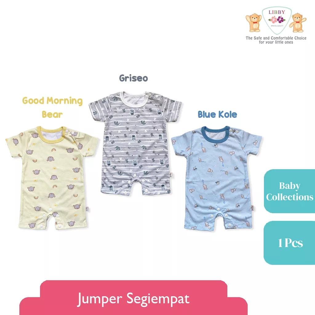 LIBBY - BABY COLLECTION BODYSUIT SEGIEMPAT