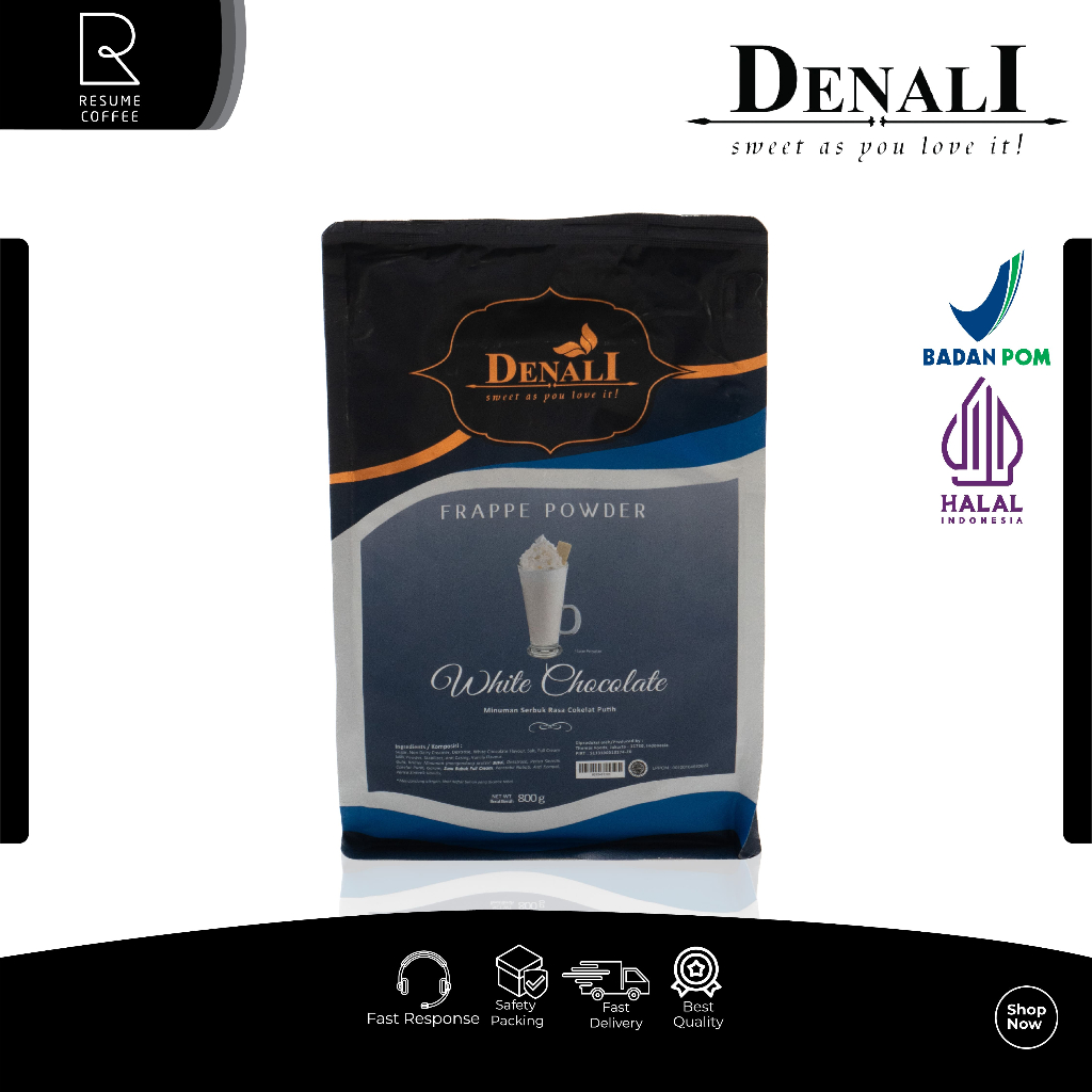 

Denali Powder - White Chocolate 800gr