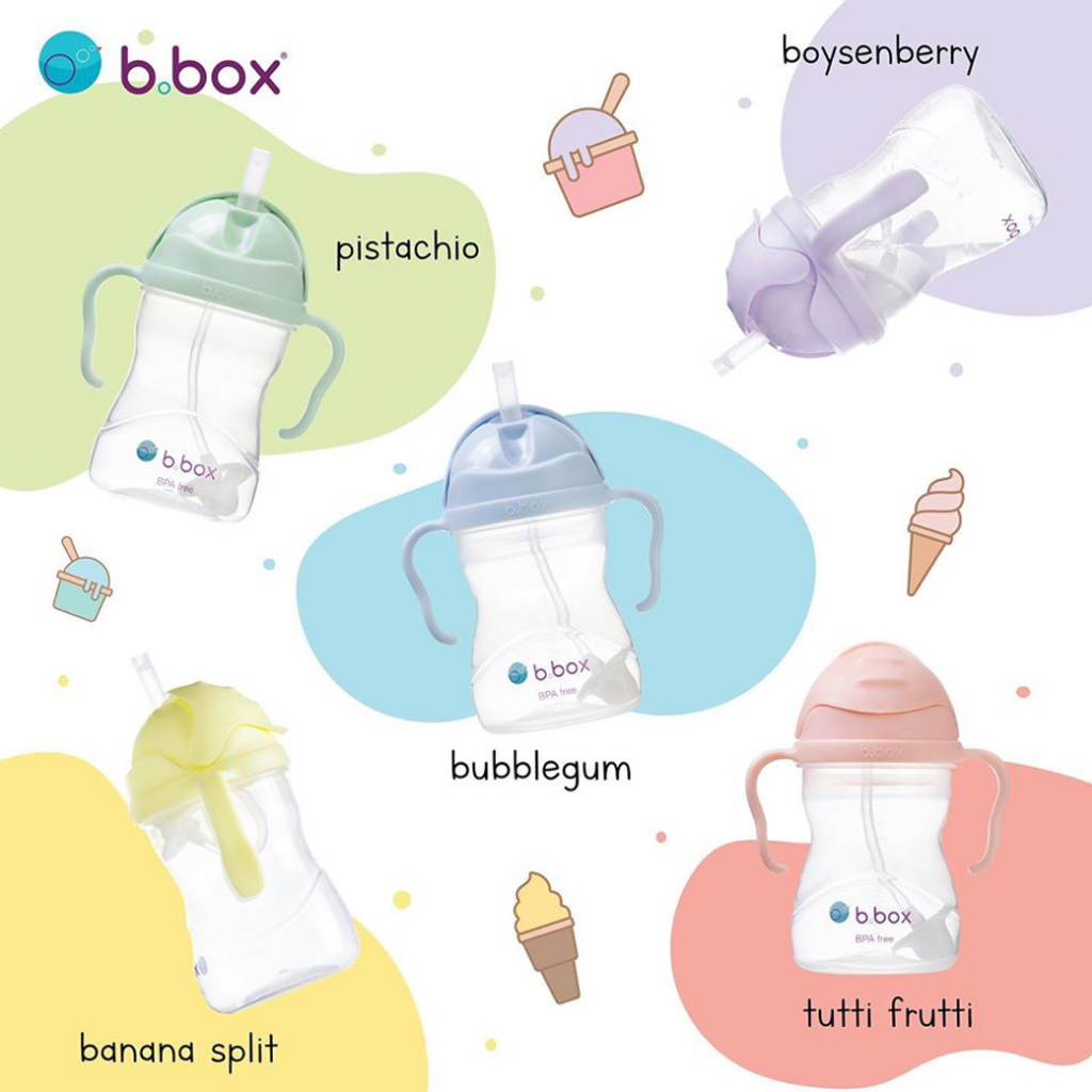 BBox Sippy Cup Weighted Straw Botol Minum Anak Sedotan B.Box