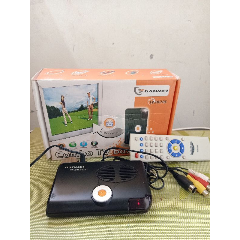 STB Set Tv Box Gadmei Tv Tuner TV 3820E 3820 E