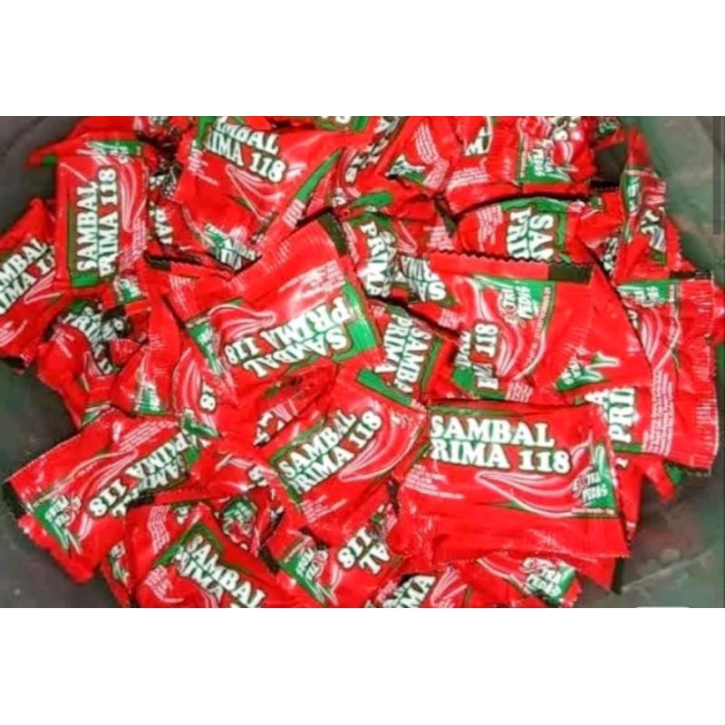 

Kemasan Sachet Sambal Saus @ 5 Gr Saos Prima 1 Pcs