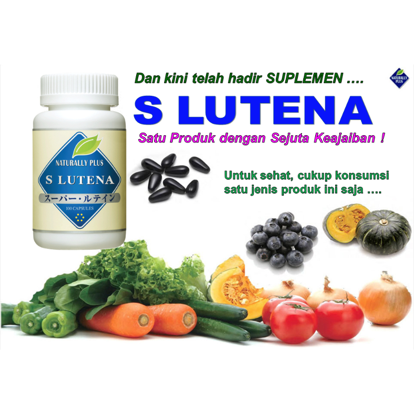 Slutena Asli 100% Garansi Obat Mata ORIGINAL Naturally Plus