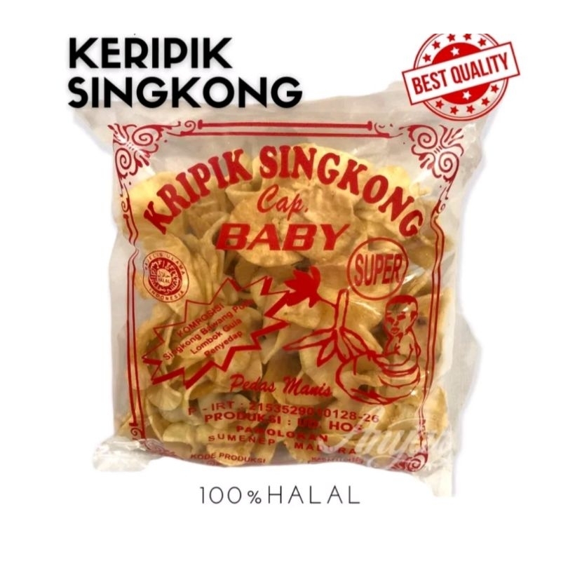 

kripik singkong Cap BABY SUMENEP MADURA