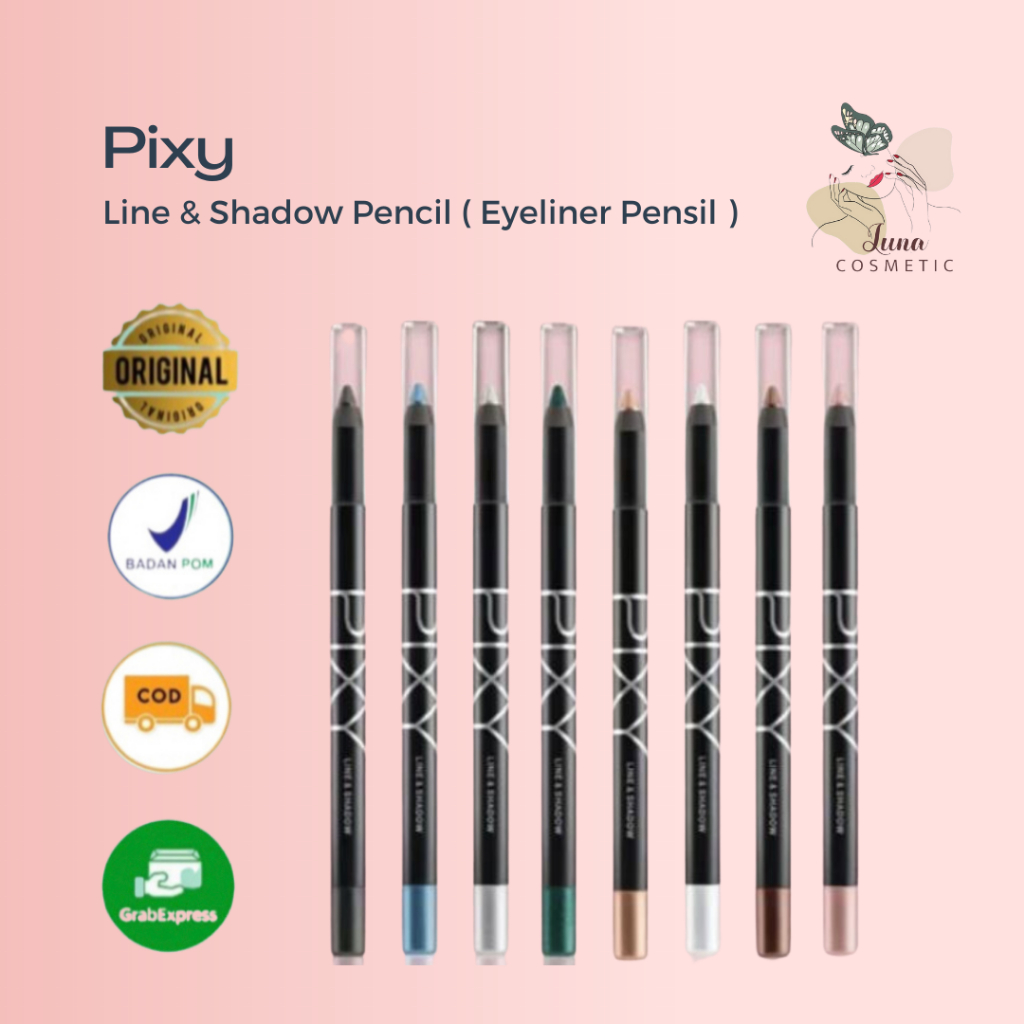 Pixy Line &amp; Shadow Pencil ( Eyeliner Pensil )