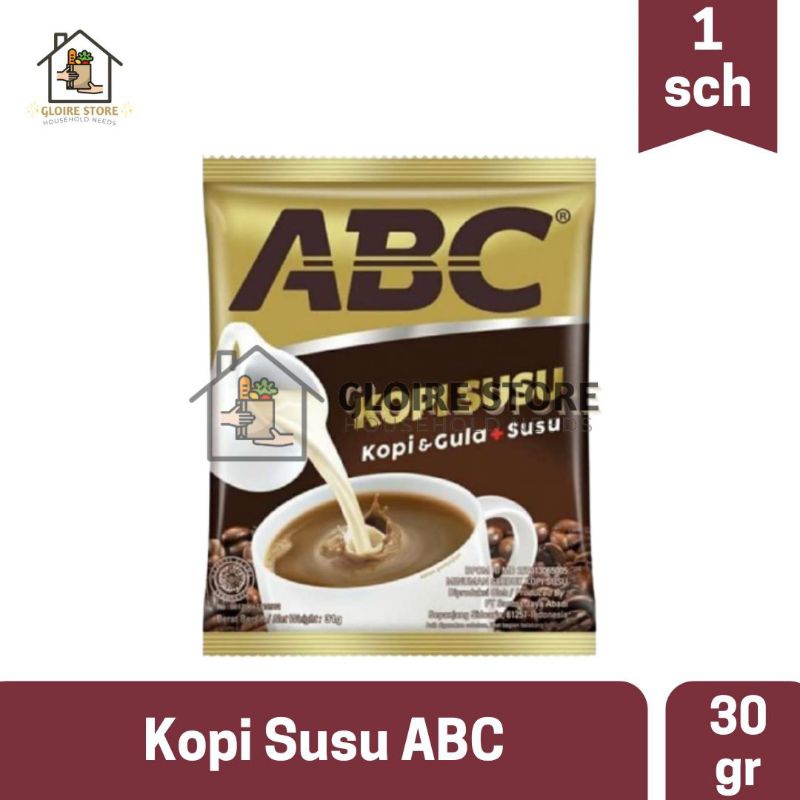 

Kopi Susu ABC 1Renceng 10 x 30g (YO)