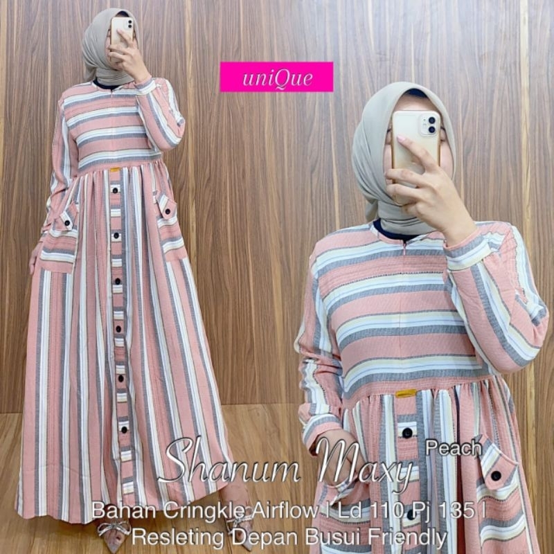 dress wanita shanum maxy by Unique