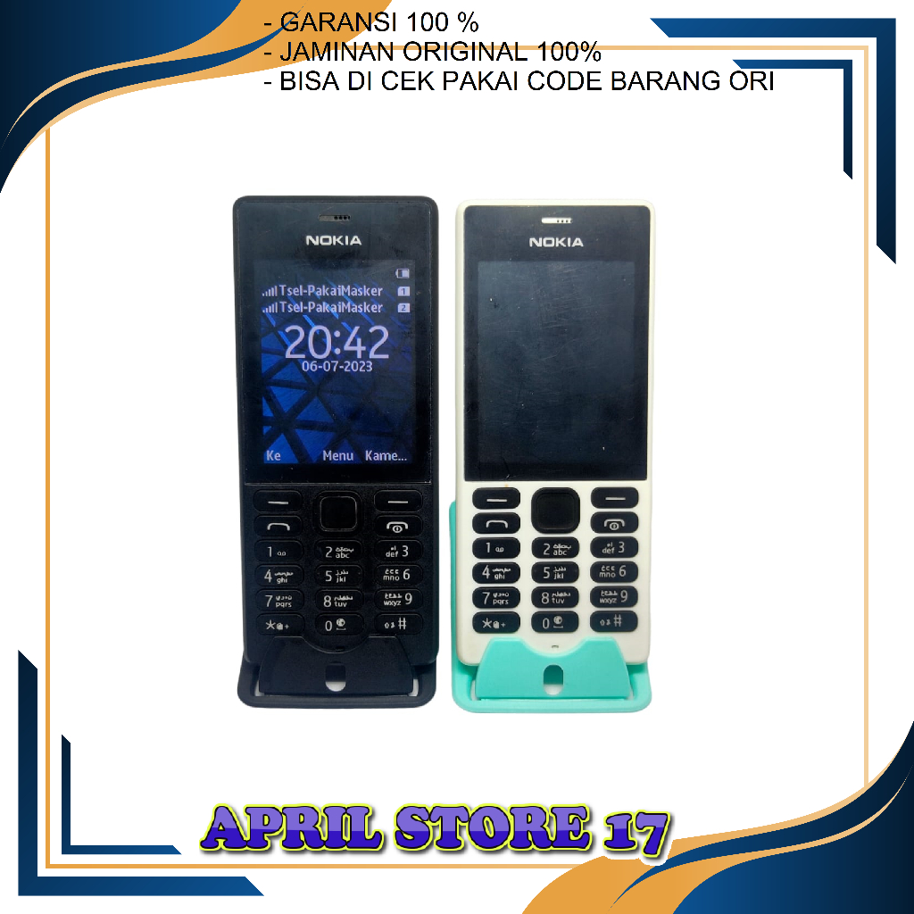 Promo hp Nokia 150 second original siap pakai